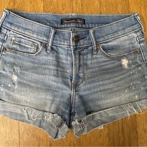 Abercrombie & Fitch Paint Splatter Shorts. Size 24.